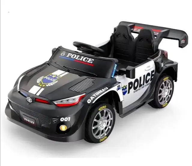 سيارة شرطة الكهربائية للأطفال