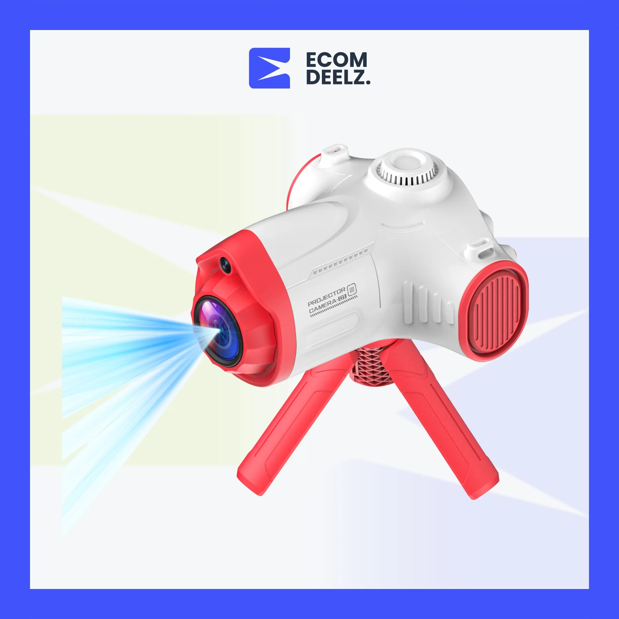 بروجيكتور وكاميرا طباعة فورية للأطفال