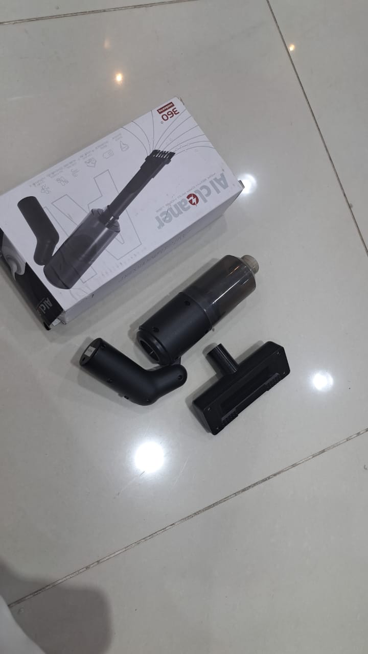 مكنسة للسيارة و المنزل شفط و طرد 3 في 1 ببطارية قابلة للشحن بضمان عام