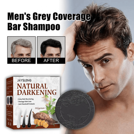 Promotion du dernier jour à 50 % de réduction Soap Cover Bar Savon pour cheveux gris