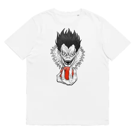 Death Note  -Ryuk – An Apple A day keeps Death Away T-Shirt