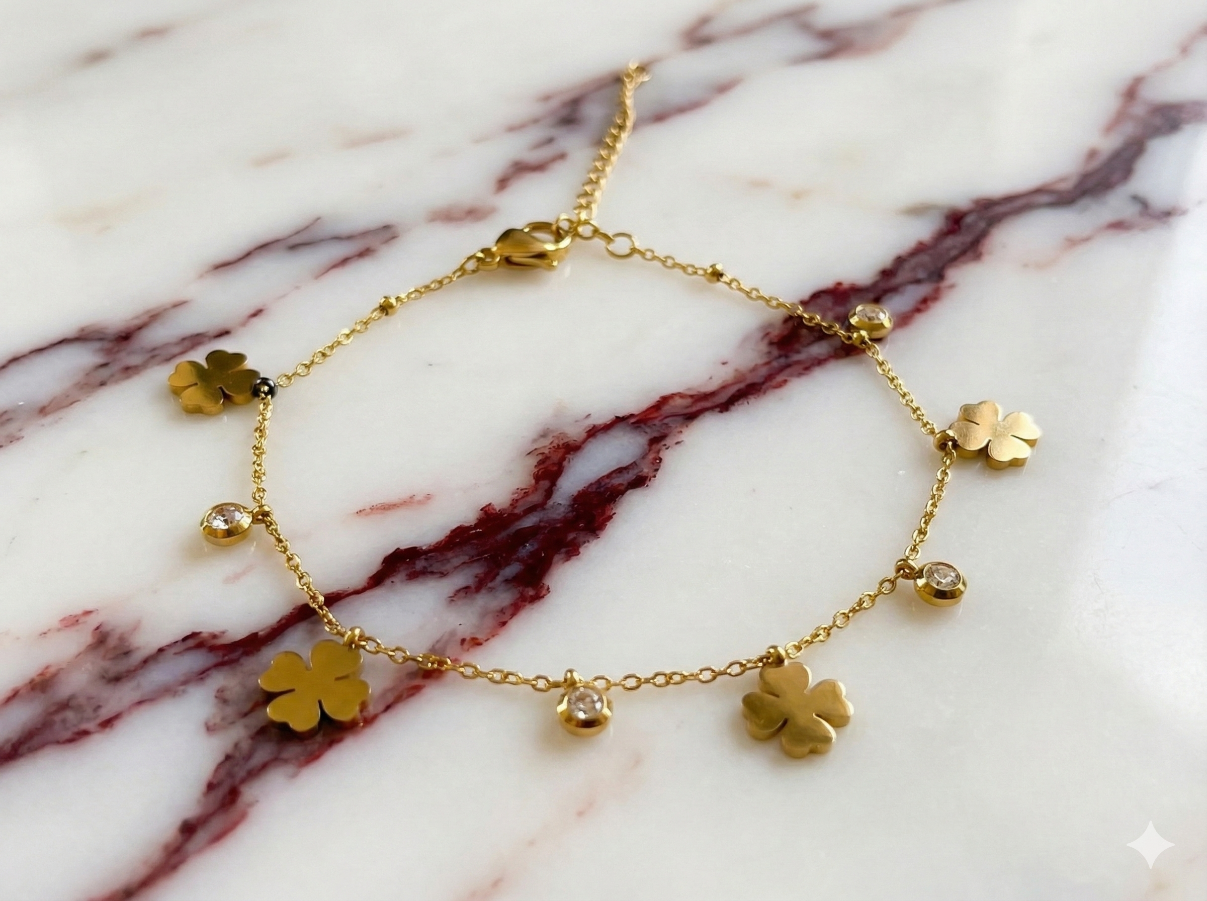 Bracelet chance doré