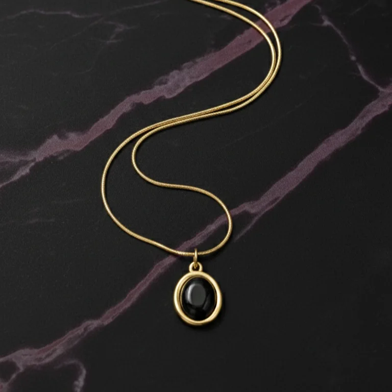 Collier Éclipse D’Or