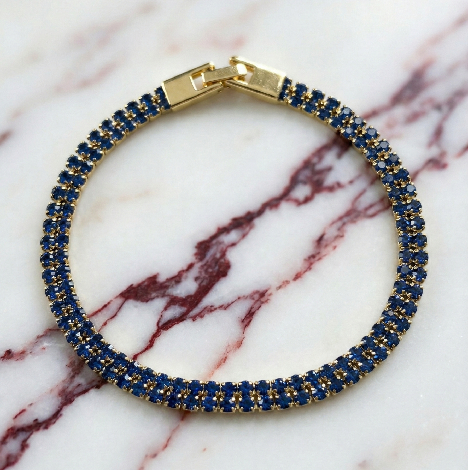 Bracelet double rivière