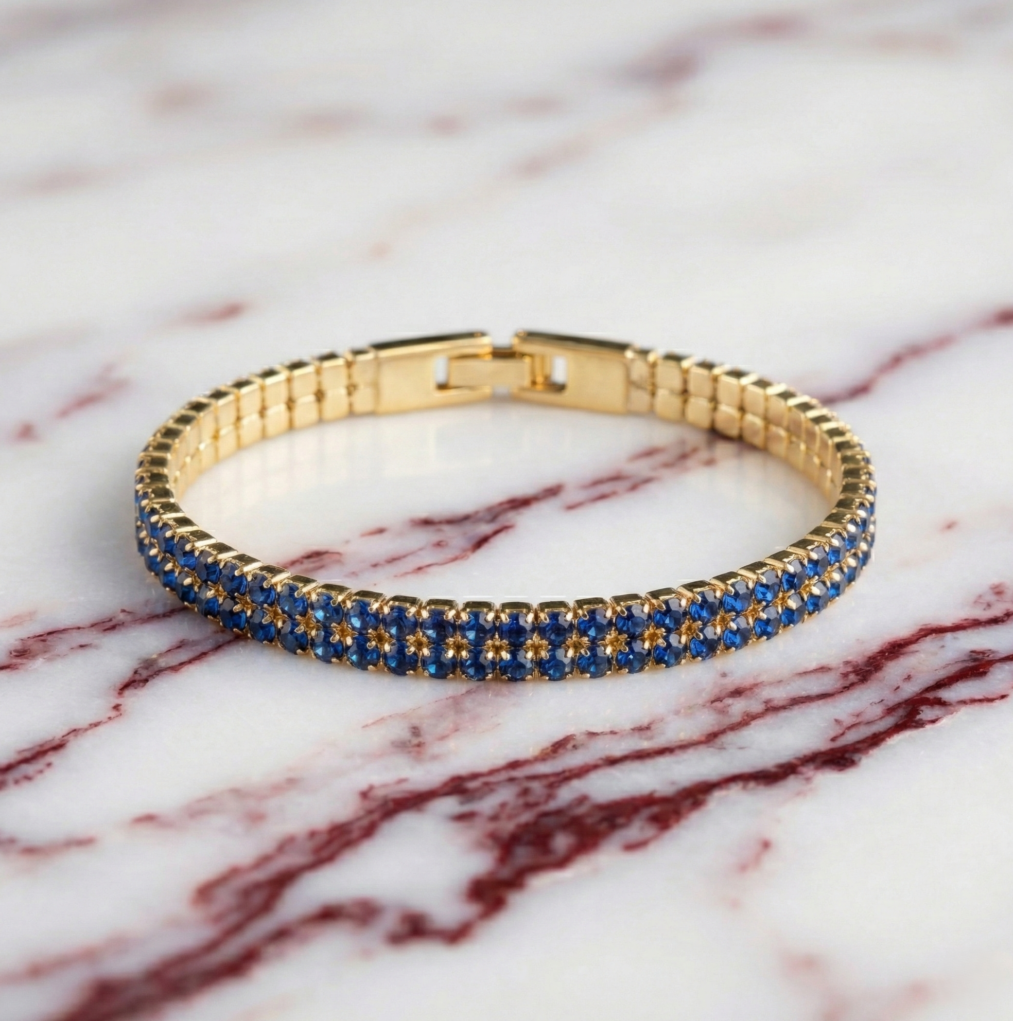 Bracelet double rivière