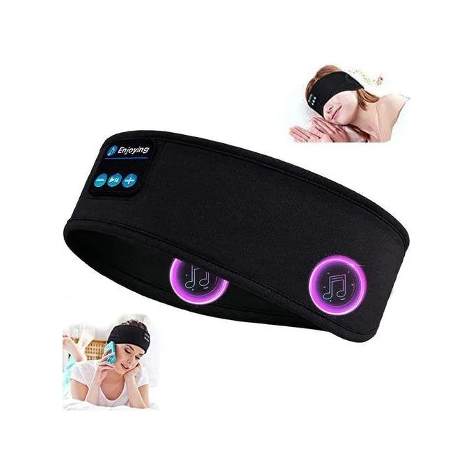 Masque de sommeil عصابة رأس رياضية مع سماعات