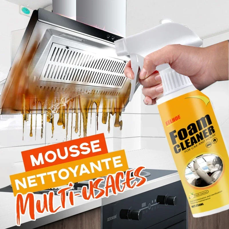 Mousse Nettoyante Apli 400ml - Dégraissante, Pour Matériel Informatique, Imprimantes, Écrans