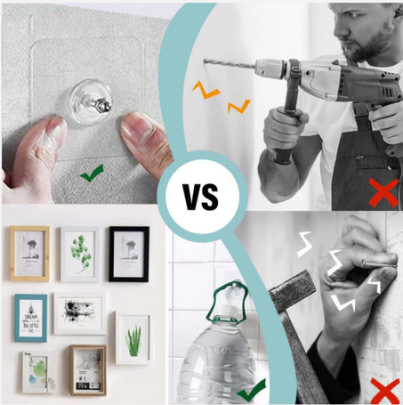 Crochet adhésif sans soudure™