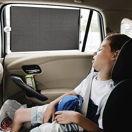 Pare-soleil à enroulement de fenêtre rétractable pour voiture/chambre 🎁