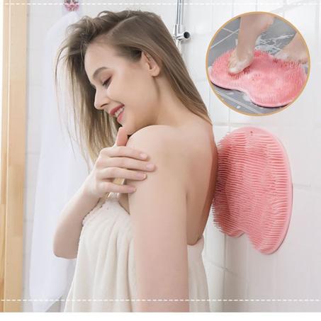 ليفة استحمام لتنظيف الجسم من السيلكون الطبي