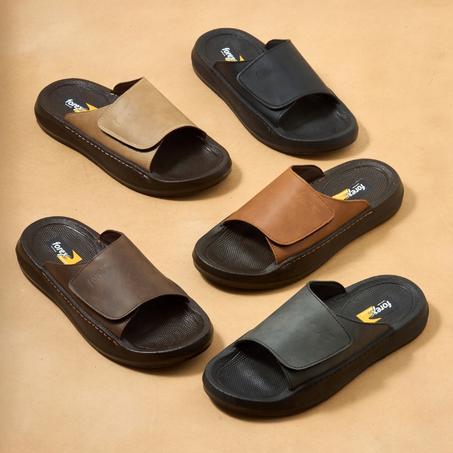 شبشب رجالي جلد مستورد فوركس كود 6001