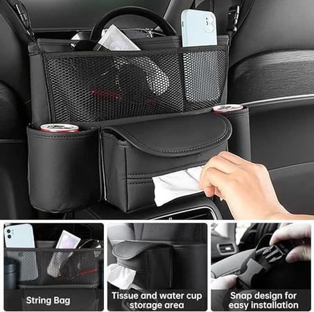 منظم متعدد الاستعمالات للسيارة - للمقاعد الأمامية والخلفية