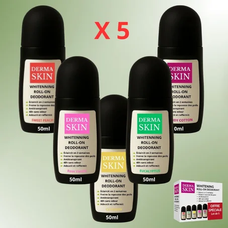 Five  Whitening Deodorant Roll On 50ml/PC