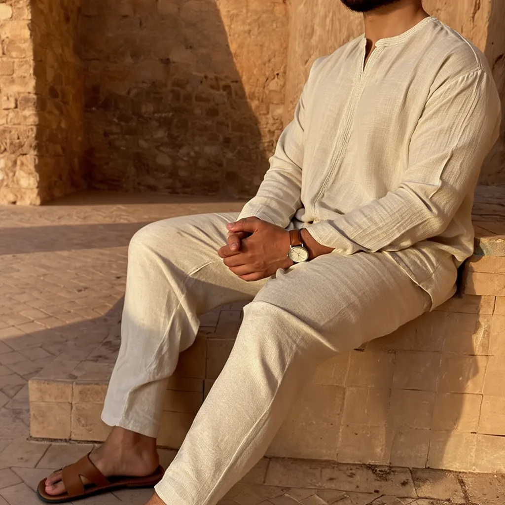 تصميم ensemble﻿ فاخر بمزيج مغاربي عصري