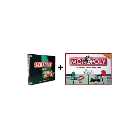 Jeux de Scrable classique + Monopoly Jeu des transactions immobilières