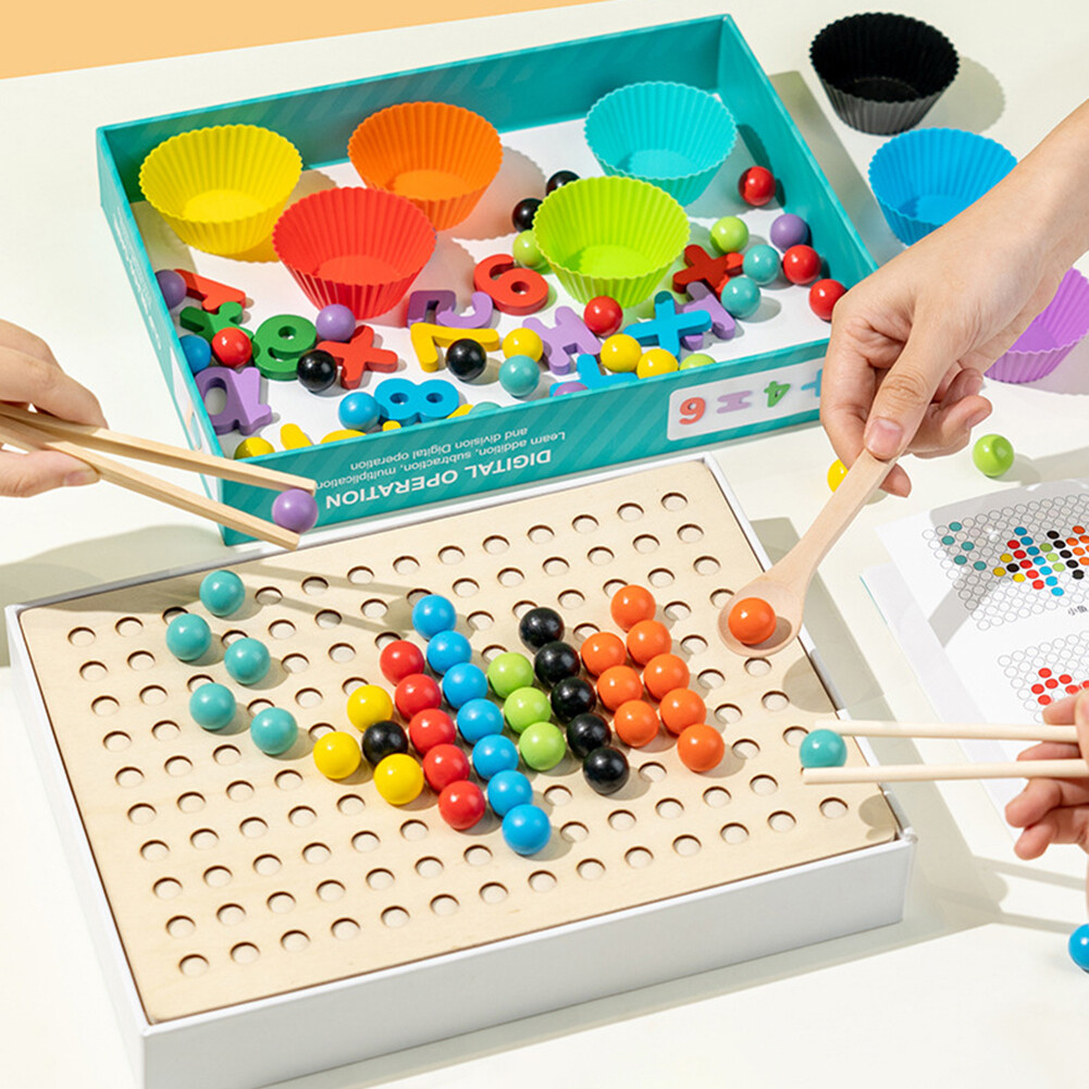 Number Crunchig Bead Puzzle