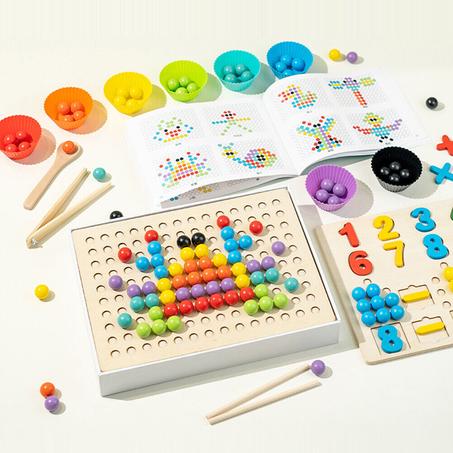 Number Crunchig Bead Puzzle