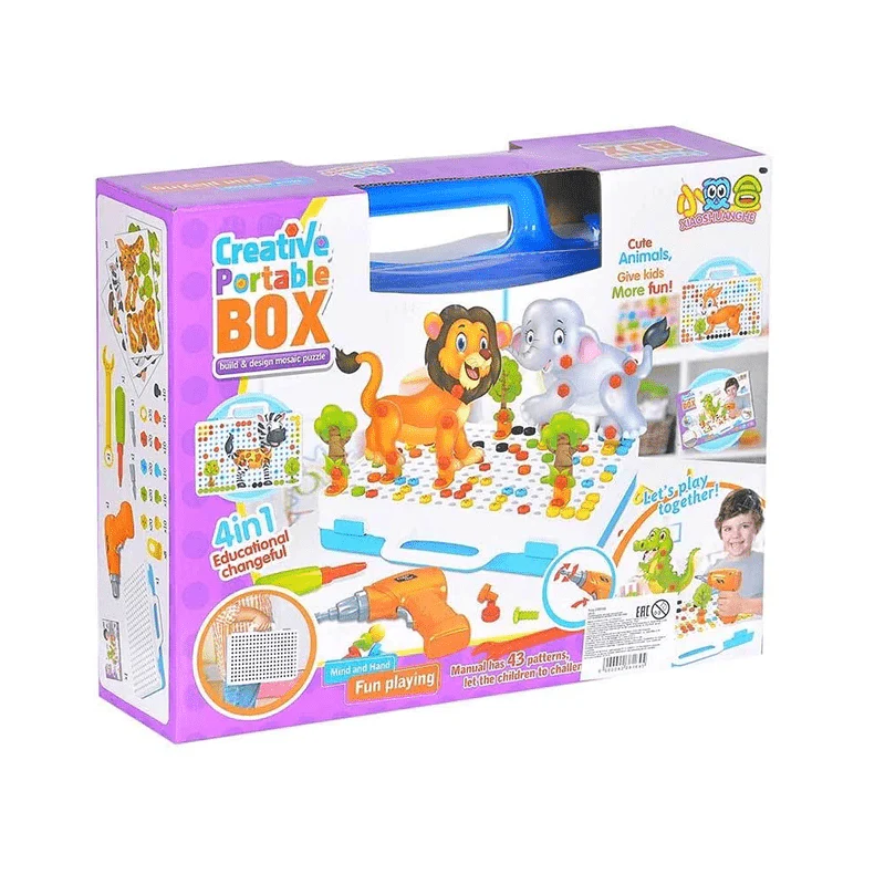 Creative Portable Box 4in1
