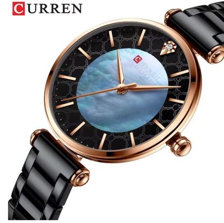 Curren 9072 Women's Luxury Stainless Steel Watch