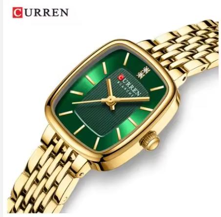 Curren 9093 Women's Square Quartz Watch