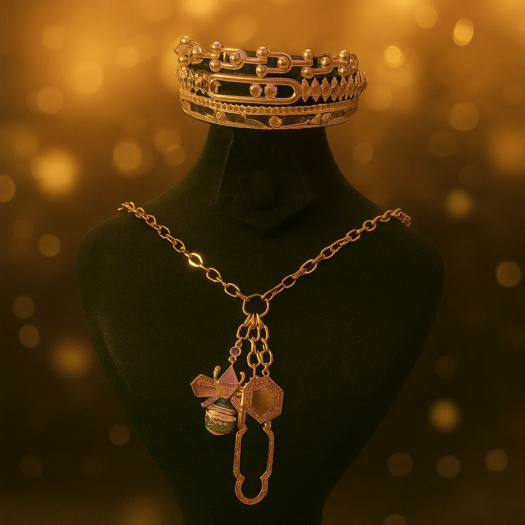 3 bracelet + chainne