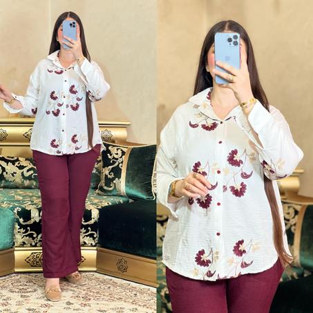 🔥Le Lin / طقم نسائي صيفي جديد🔥