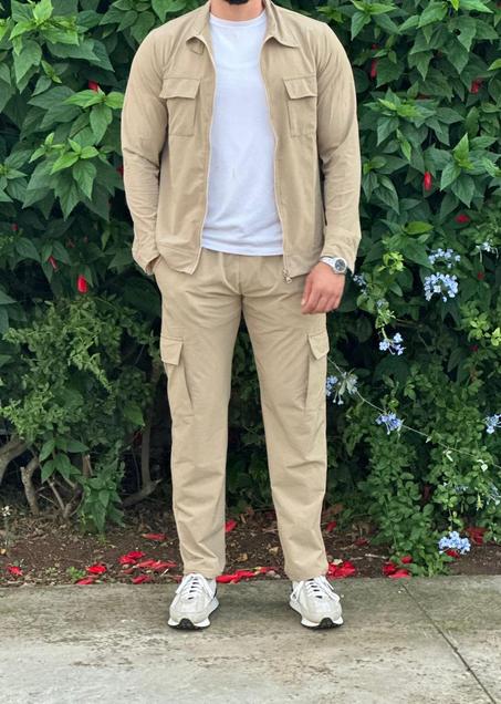 ✅Ensemble chemise (manche) et pantalon STEAK✅