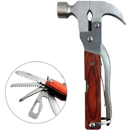 مطرقة و أداة الطوارئ 8 في 1