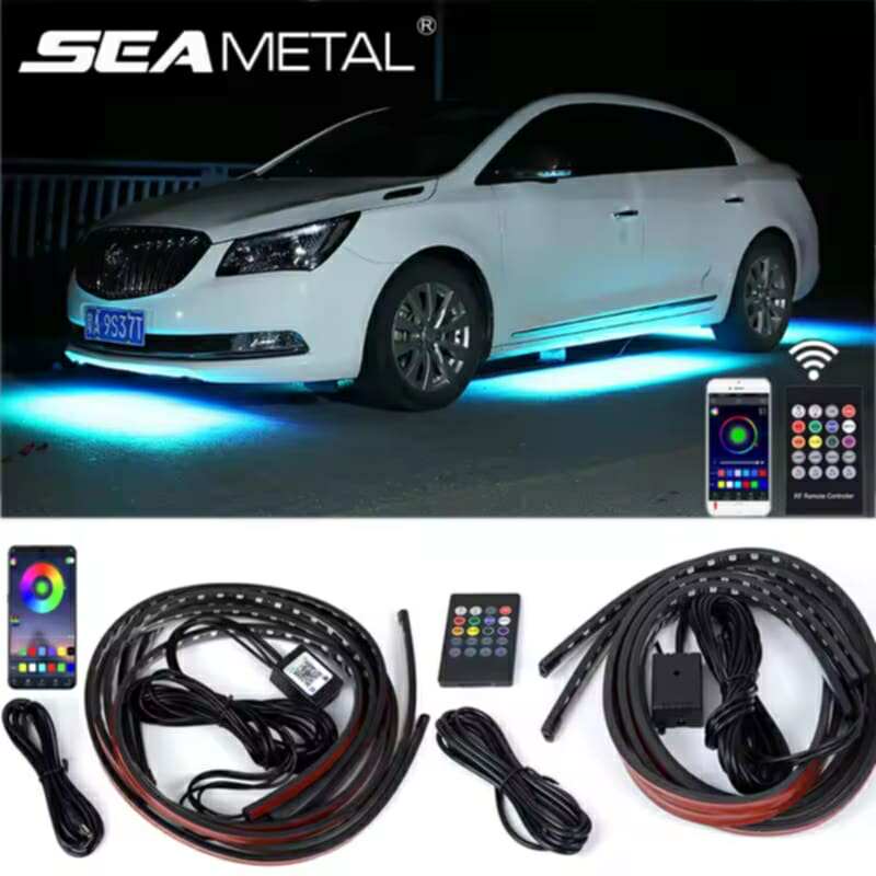 Kit de lumières LED pour châssis de voiture