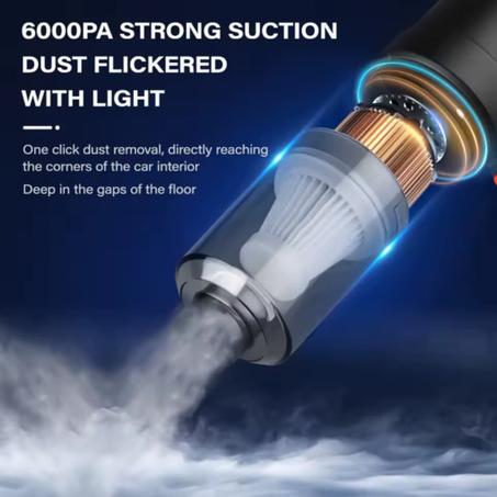 مكنسة كهربائية محمولة للسيارة