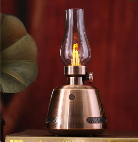 مكبر صوت و مصباح