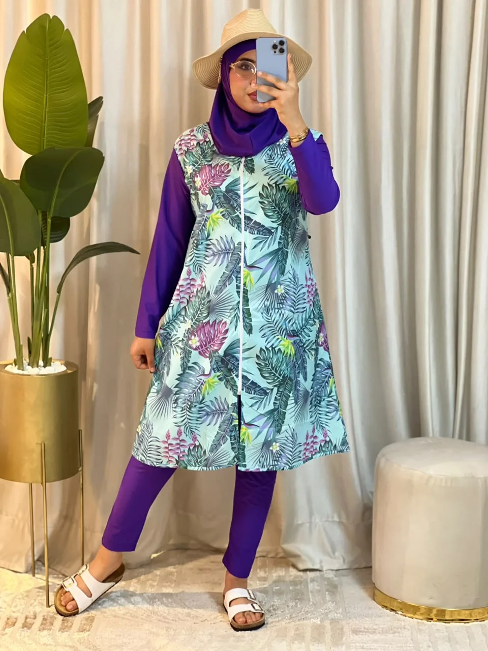 Burkini Premium 4 Pièces Imperméable – Collection Été 2026 🌊