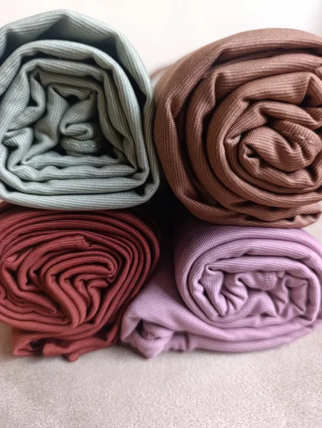 hijab jersey Lycra 4 pièces