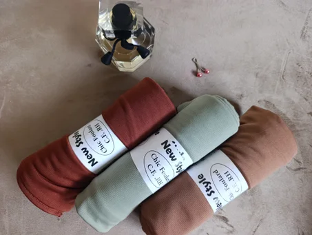 hijab jersey Lycra 3 pieces
