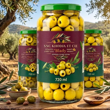 Olives de table dénoyautées