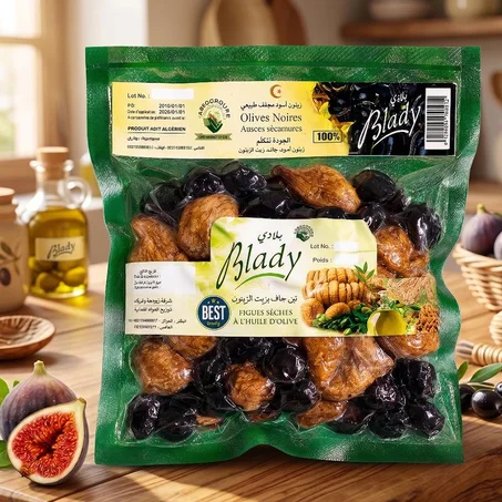 Figues sèches aux olives noires