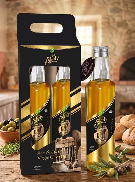 Coffret Prestige Blady – Duo d'Huile d'Olive Extra Vierge (2 x 500 ml) – Campagne 2026