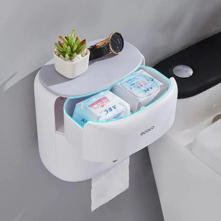 حامل ورق الحمام