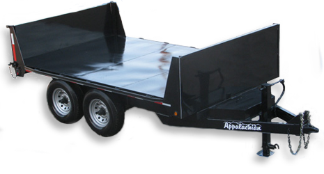 15,000 LB GVWR CONTRACTOR GRADE FLATBED DUMP TRAILER