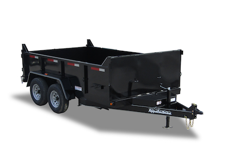 10,000 LB GVWR CONTRACTOR GRADE LOW PROFILE DUMP TRAILER