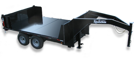 15,000 LB GVWR CONTRACTOR GRADE FLATBED DUMP TRAILER