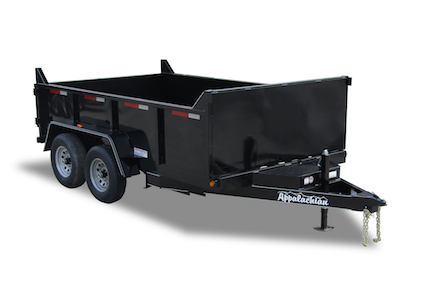 10,000 LB GVWR STANDARD DUTY LOW PROFILE DUMP TRAILER