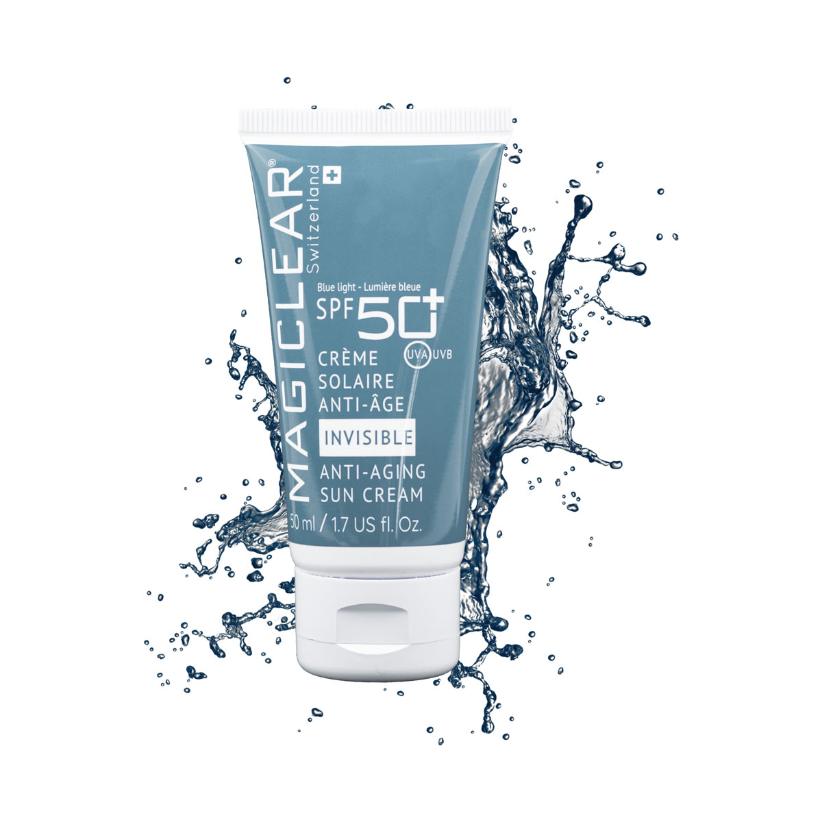 Crème Solaire Très Haute Protection SPF 50+ PA+++magiclear