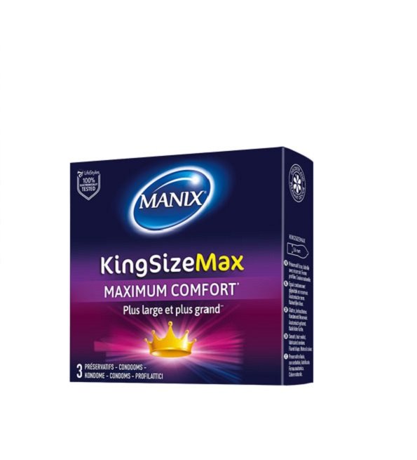 Préservatifs Manix King Size Max – 3 Piéces