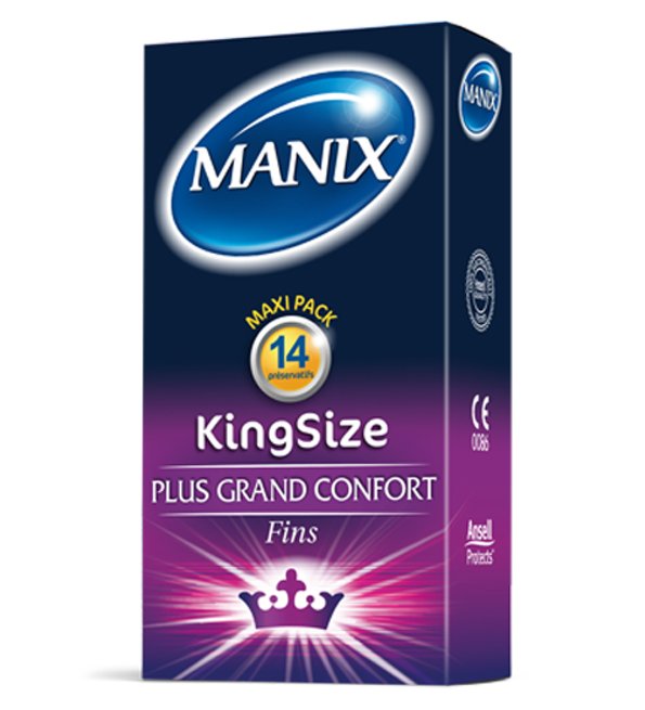 Manix King Size – 14 Piéces