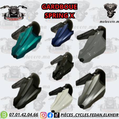 gardboue avant BECANE SPRING X كاردبو قدام بيكان