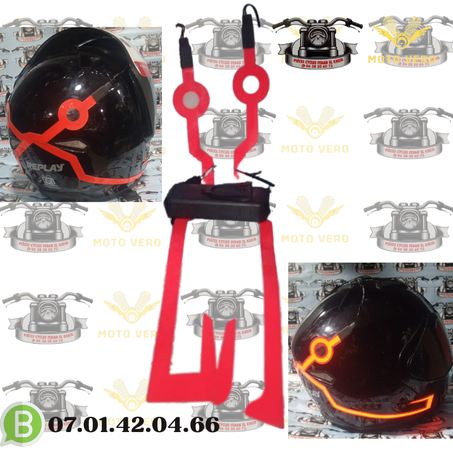 Feu pour caque ضوء الكاسك منبه