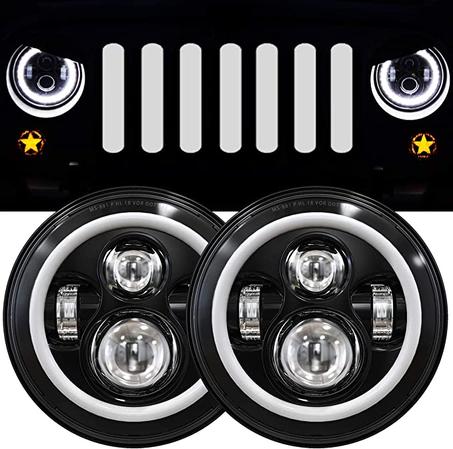 phare parabole led pour moto et voiture