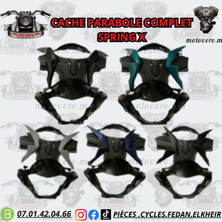 cache parabole cache compteur et banane SPRING X كاش بارابول كاش ونتور و ابنانات بيكان