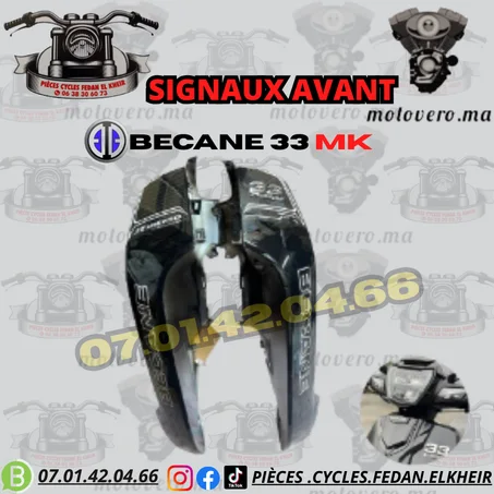 CARTERAT AVANT BECANE 33 NOUVEAU MK كارطيرات قدام